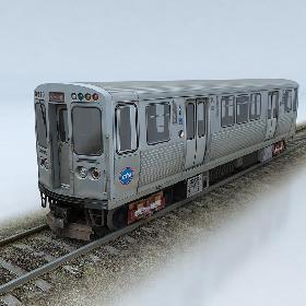 CTA 5000 train